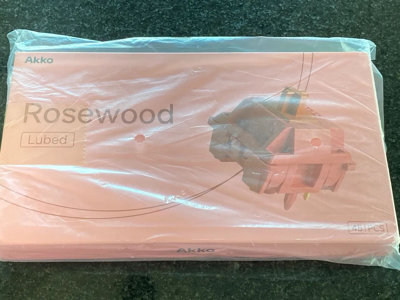 Switch Akko Rosewood nunca aberto!