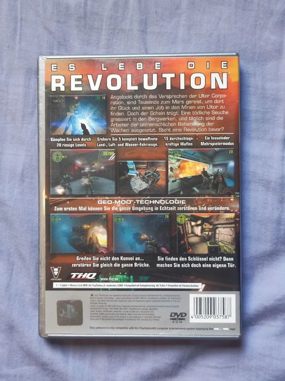 Red Faction - PS2 Original - Jogos de Vídeo Game - Capim Macio