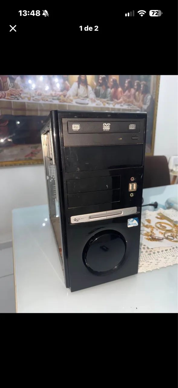Cpu retirada de peças