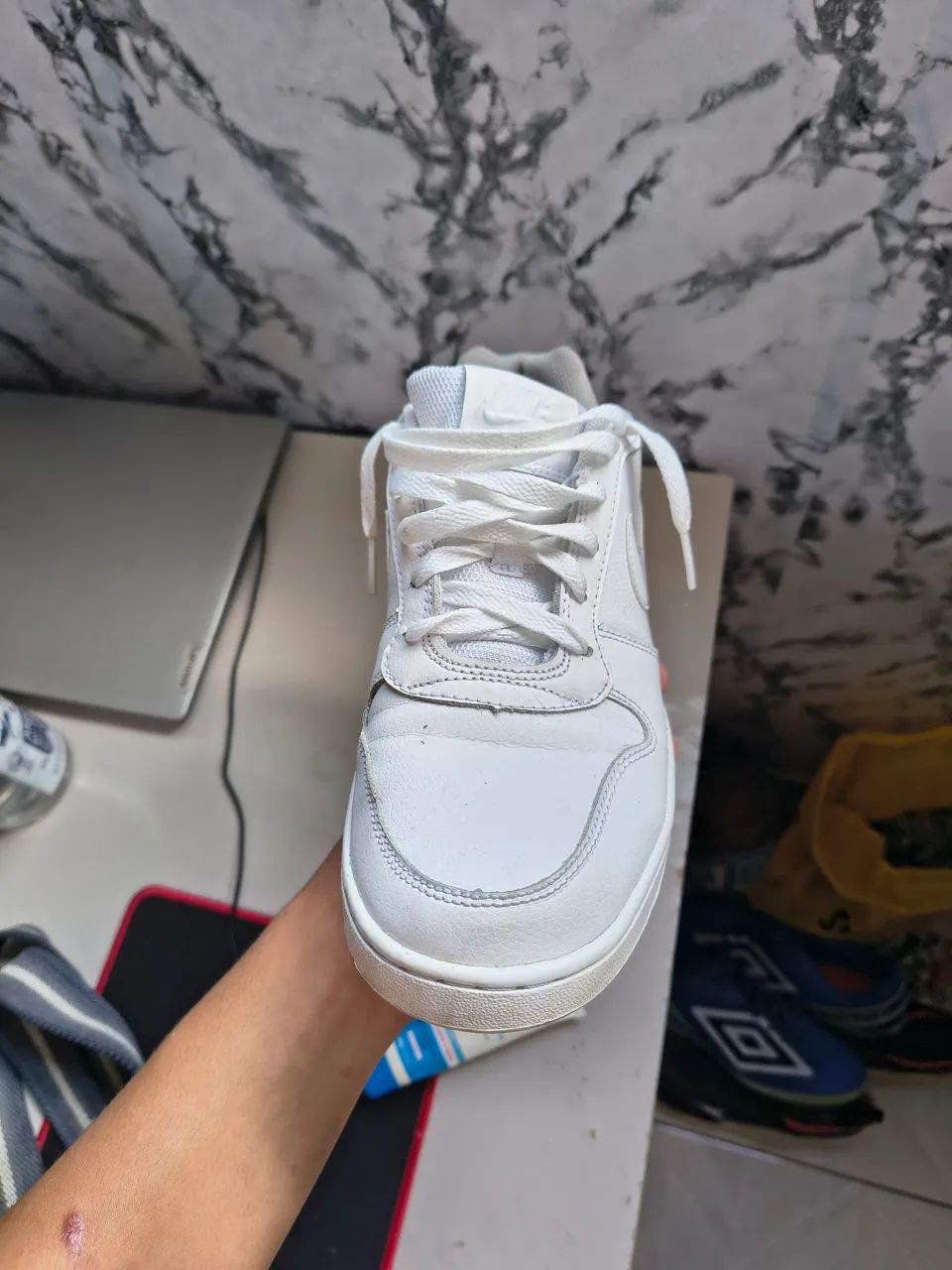 Tênis Nike branco (masculino) - Foto 4