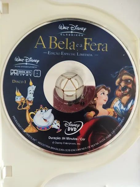 DVD - A Bela e a Fera - Disney Edição Especial Limitada - Cd Duplo  - Foto 3