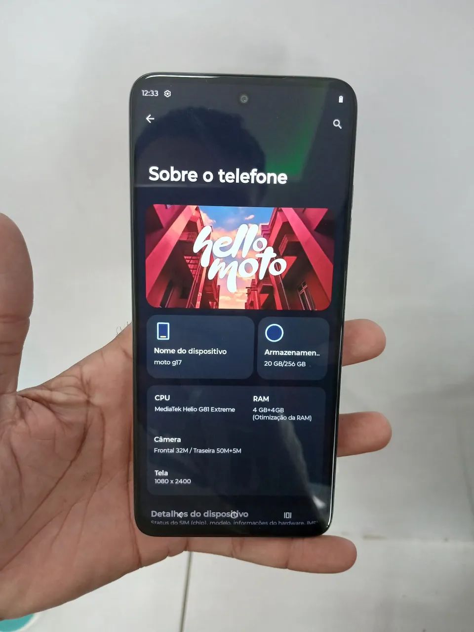 Moto G17 256gb e 8de Ram - Foto 2