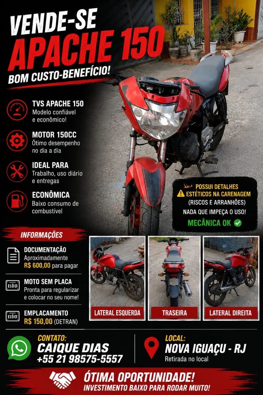 Apache 150 - Foto 4