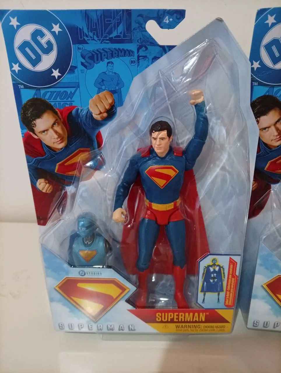 Superman e Mr. Terrific 15cm combo lacrado  - Foto 2