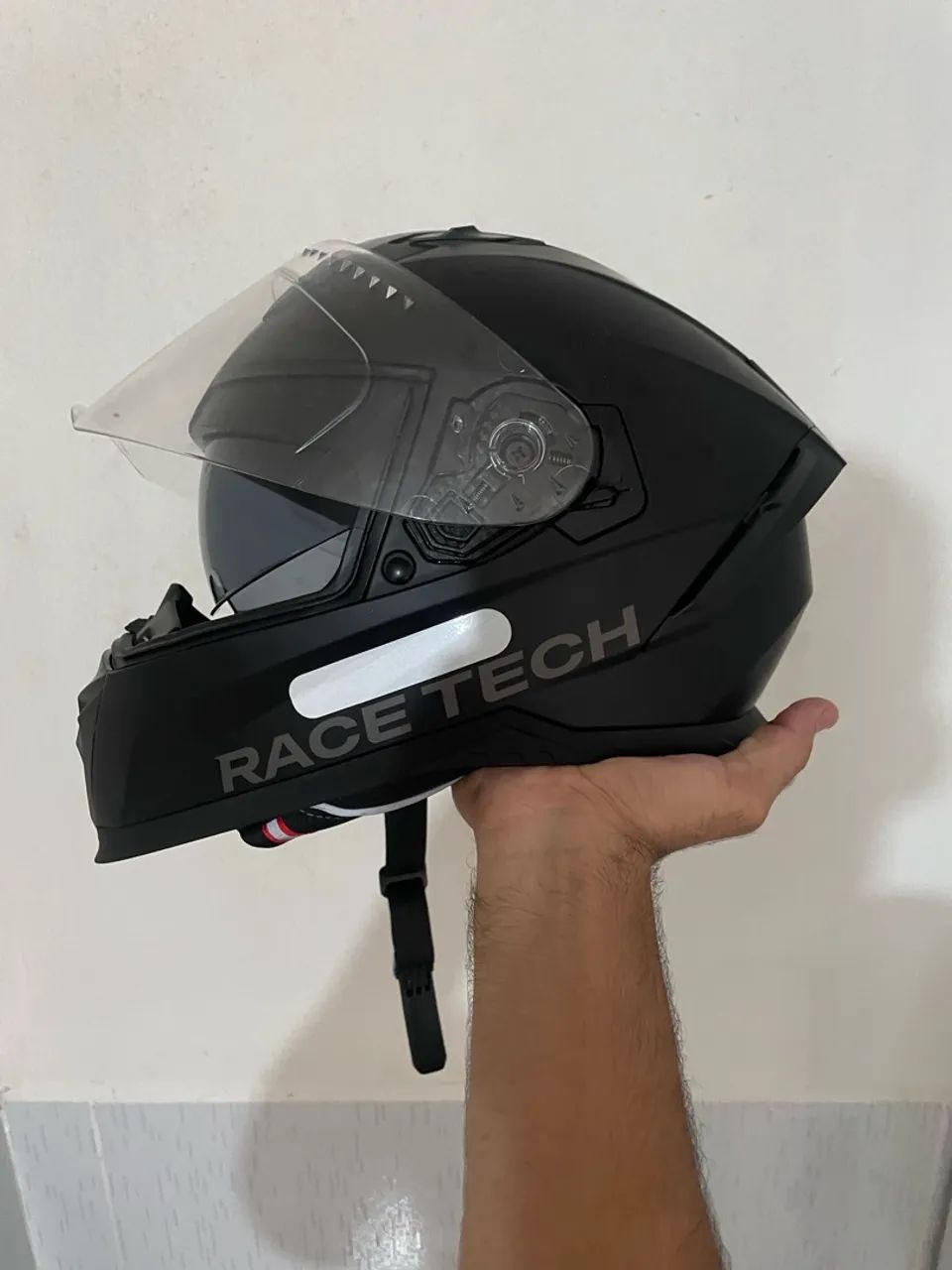 Capacete race tech volt preto fosco - Foto 2