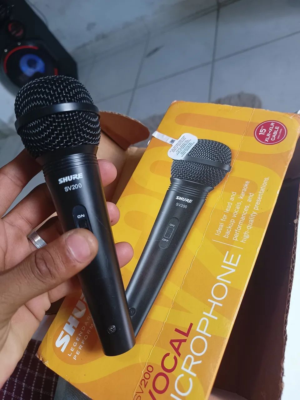 Microfone shure sv200 novo  - Foto 2