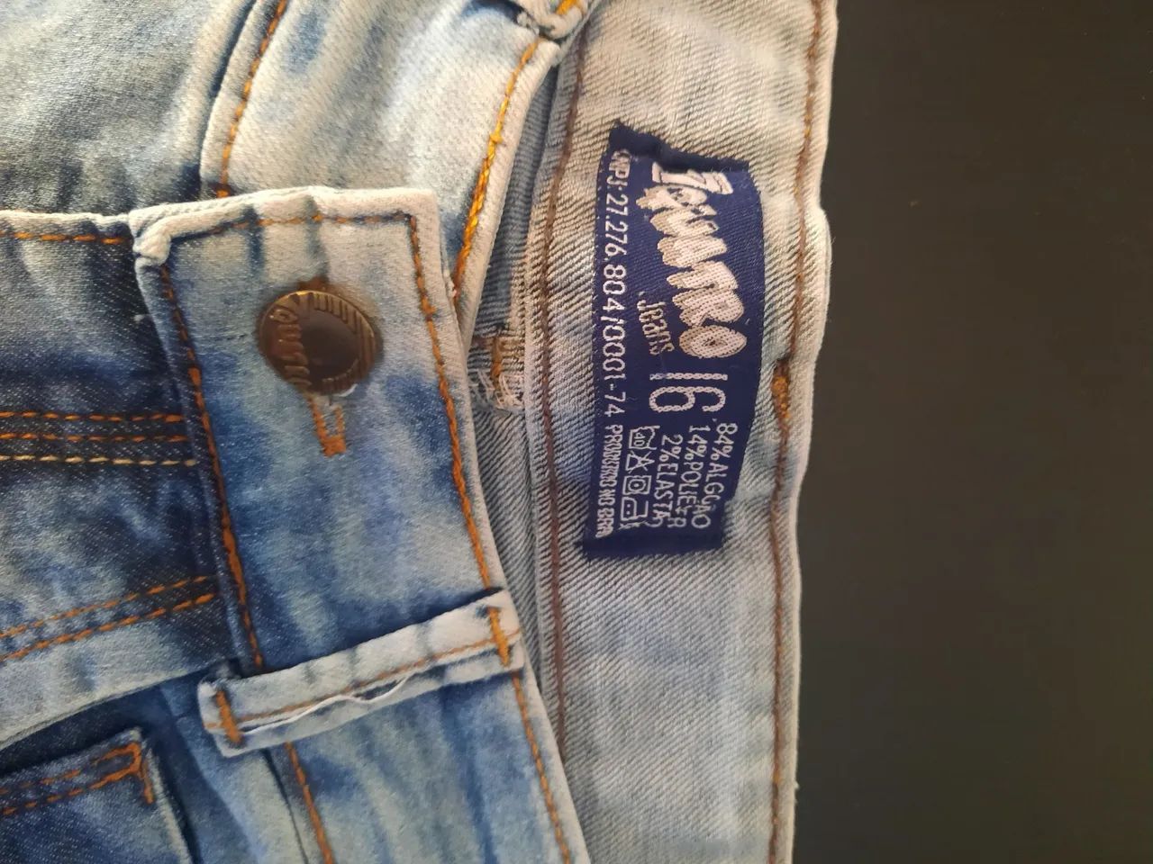 Bermuda  Jeans Infantil  - Foto 3