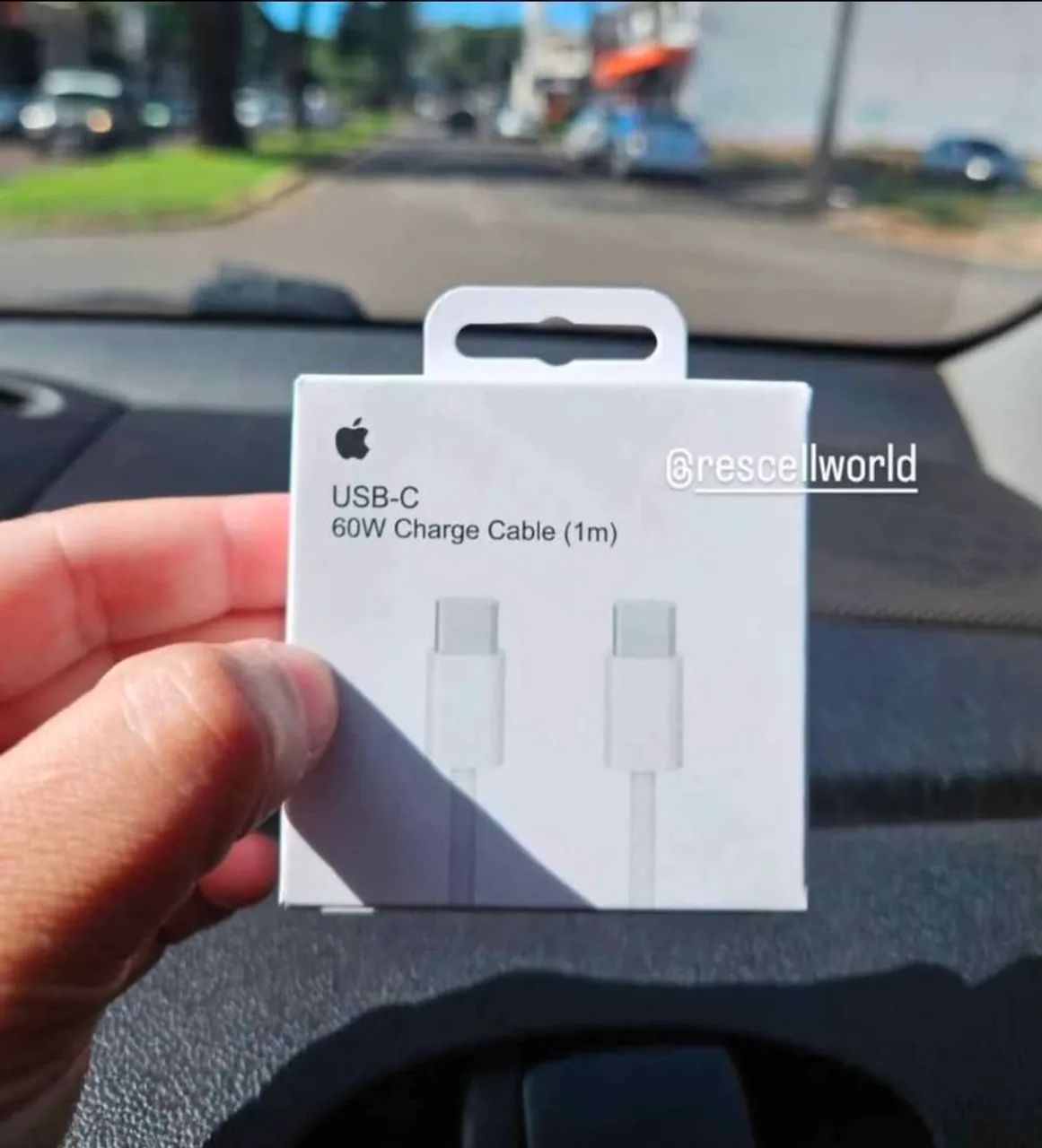 Cabo de iphone USB-C original.