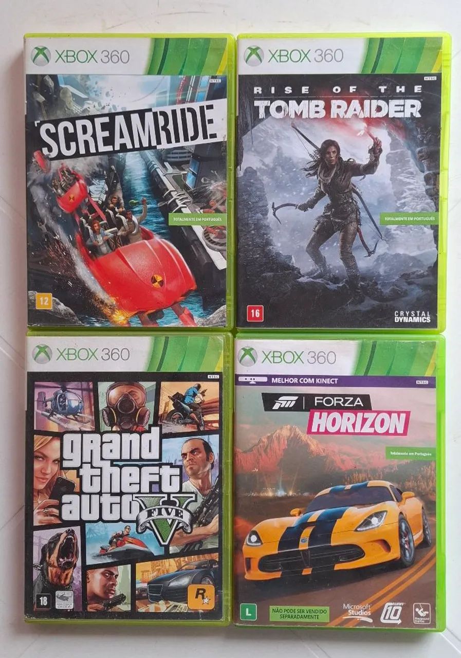 Vendo jogos Originais de Xbox 360 Preços variados!
