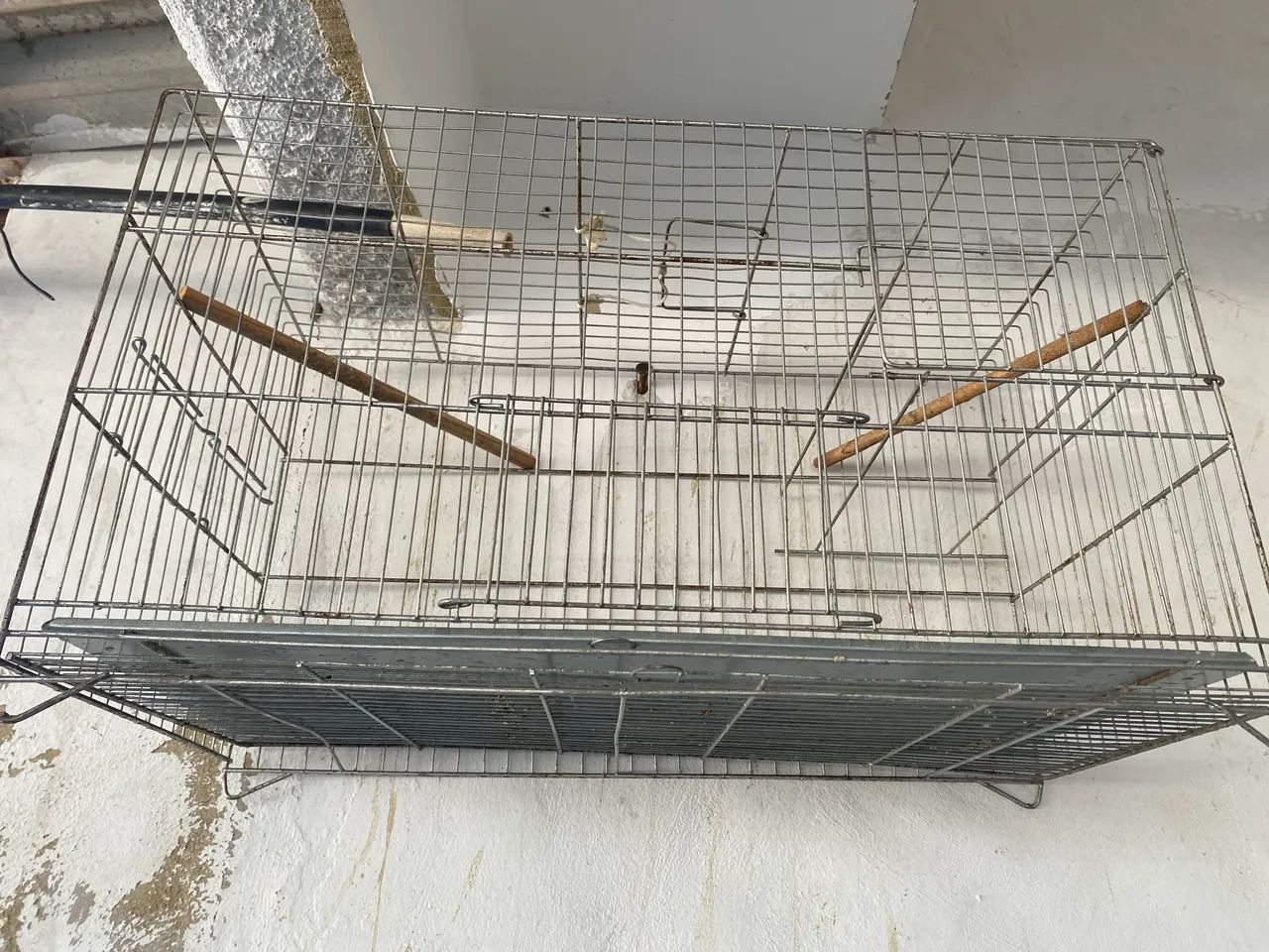 Gaiola de ferro de passarinho  - Foto 2