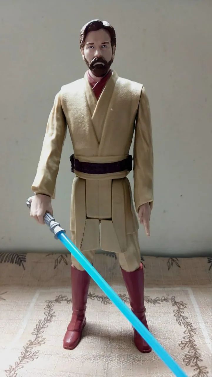 Boneco Obi Wan Kenobi Hasbro  - Foto 2