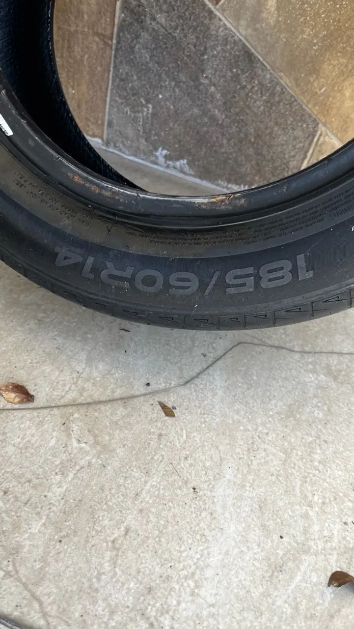 Kit Pneu Usado 185/60 R14  - Foto 2