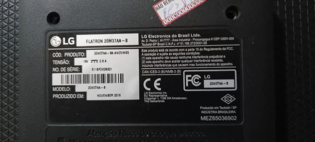 Monitor LG 19,5 Polegadas muito novo!  - Foto 4