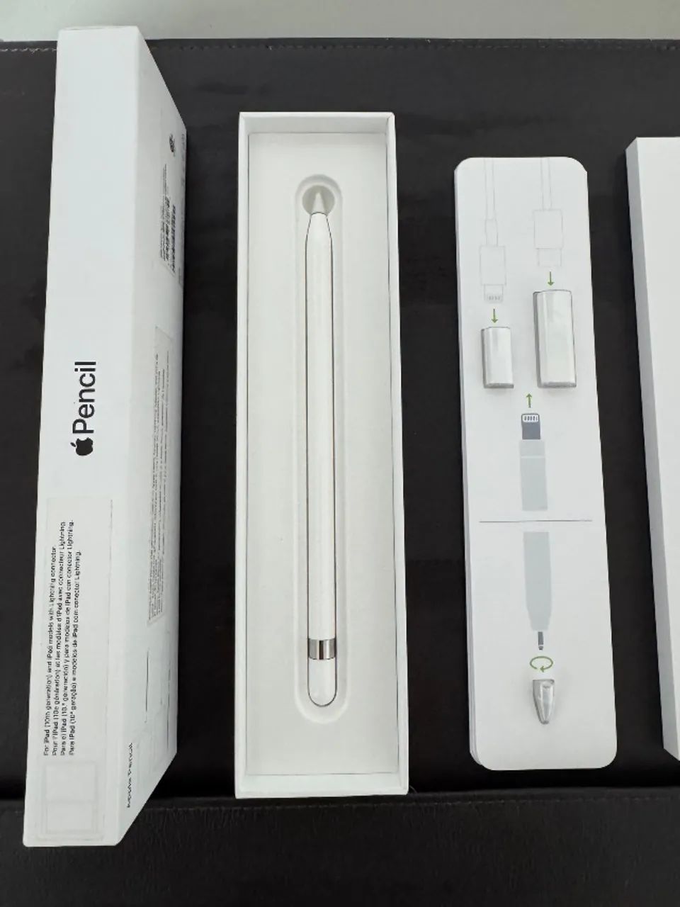 Pencil - 1a Geração -  USB-C - 2 Adaptadores - Oportunidade - Foto 4