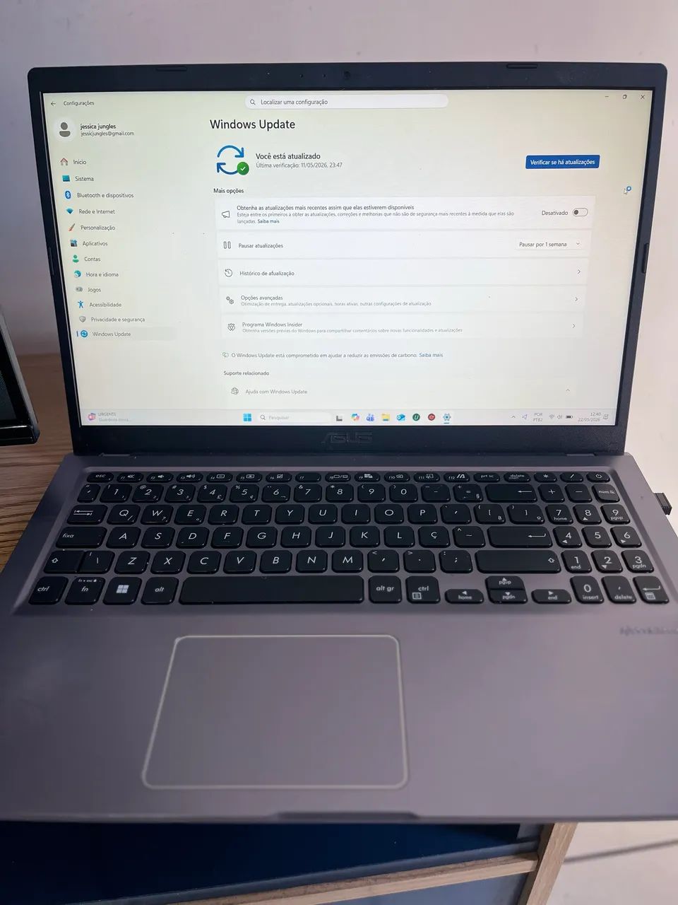 Notebook ASUS 8GB RAM ? Rápido e Muito Conservado - Notebooks