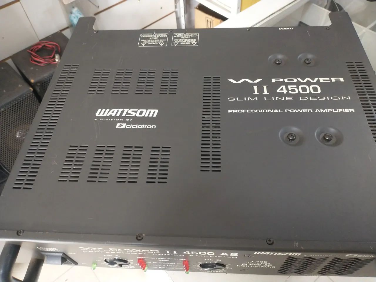 Amplificador e Power 4500 - Foto 3