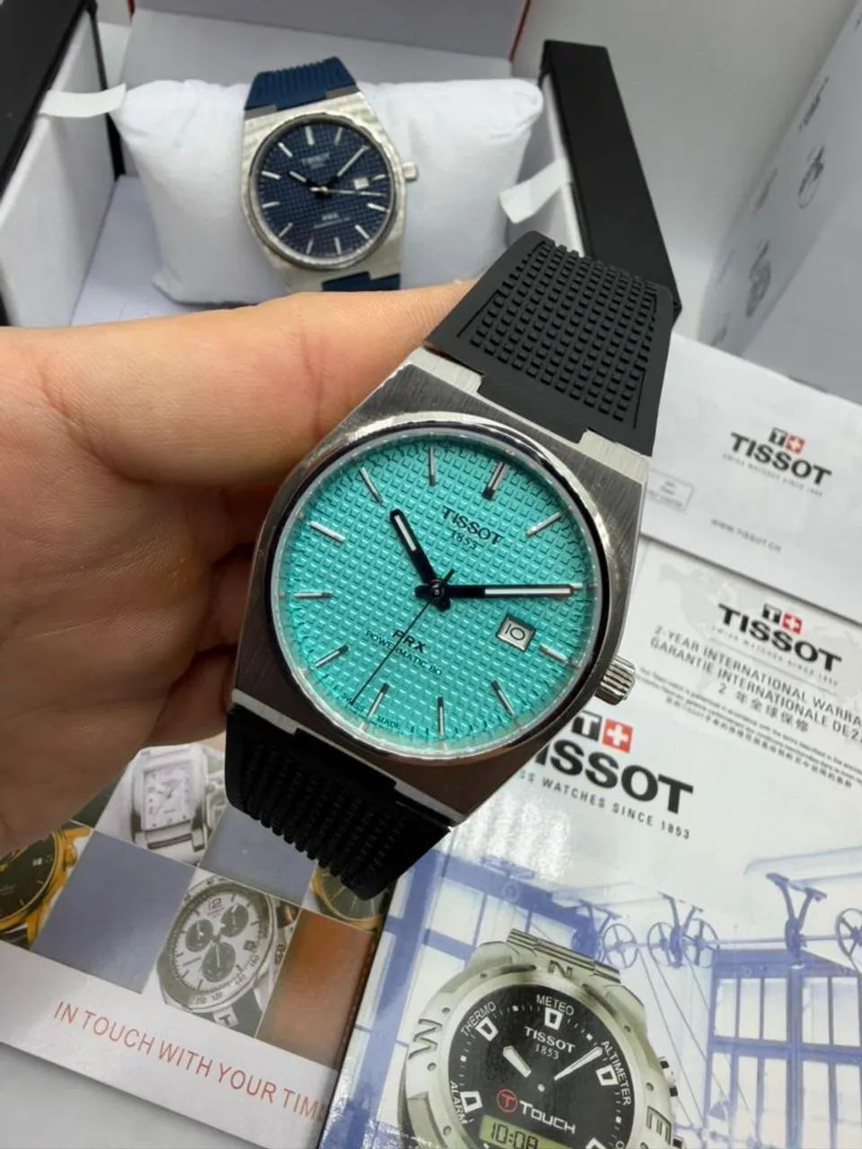 Relógio Estilo Tissot PRX Powermatic 80 Automático  - Foto 3