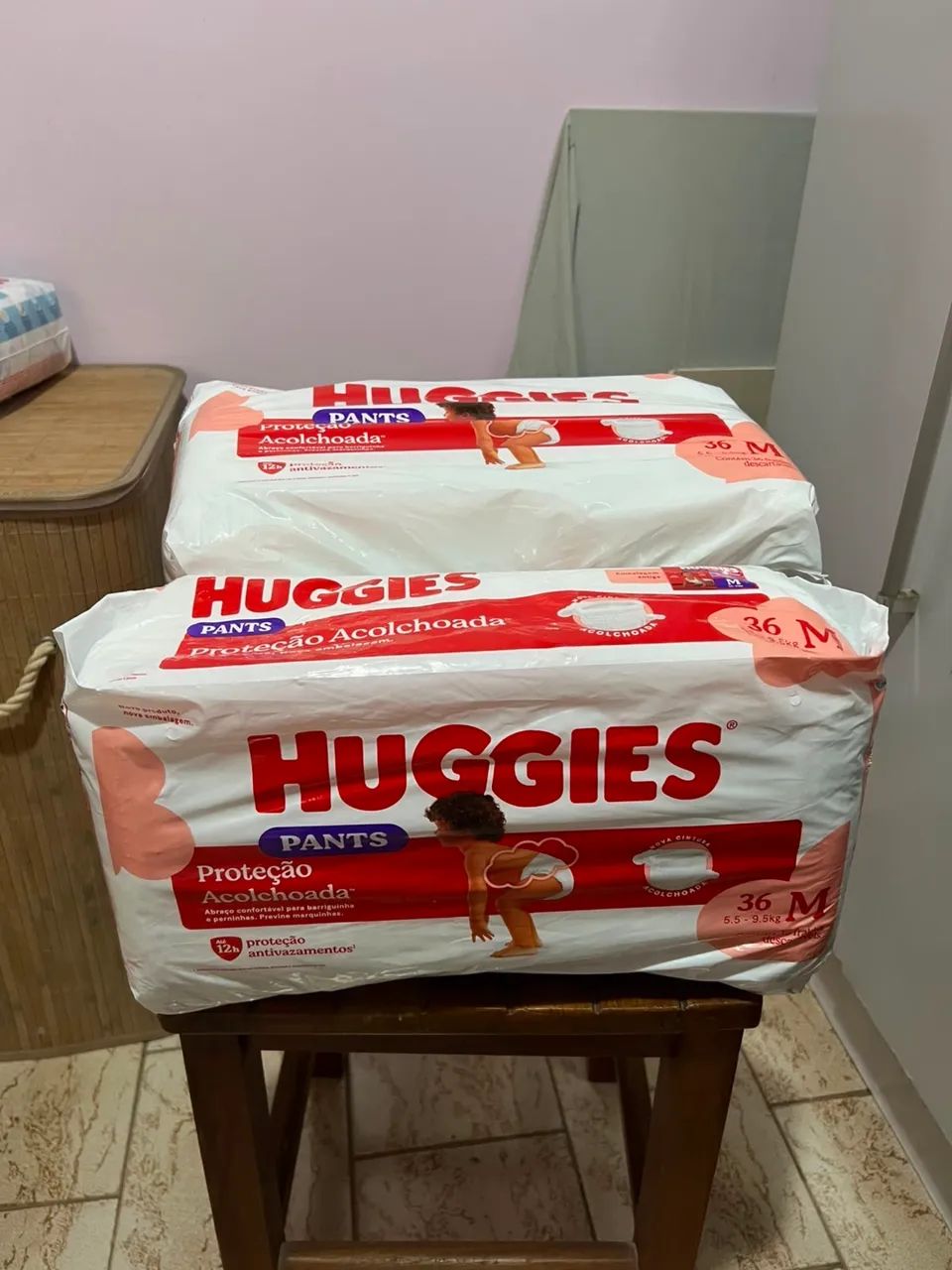 Fralda Huggies pants proteção alcochoada - Foto 3