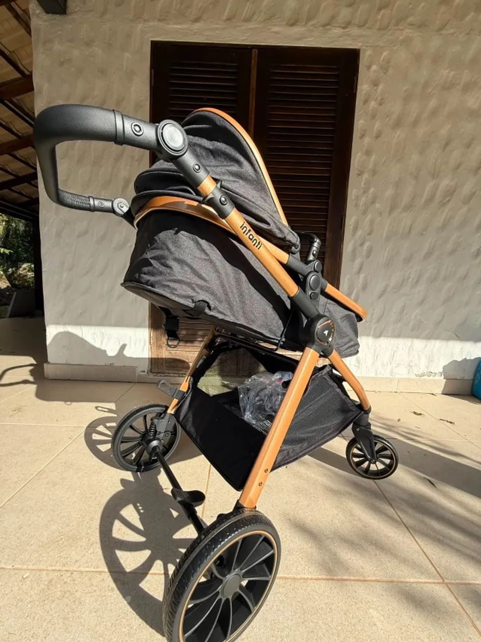 Carrinho de bebê + Moisés Travel System Infanti Romanzo  - Foto 3