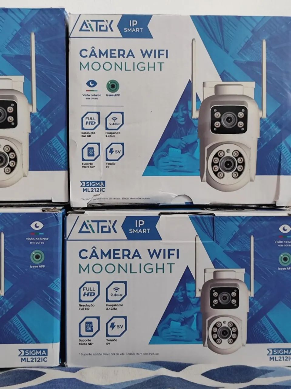 Câmera Wi-Fi externa à prova d'água - Foto 2