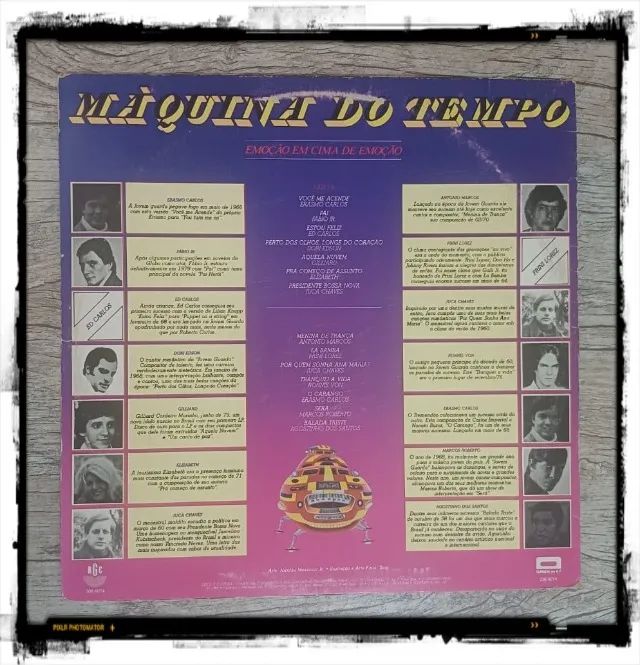LP Vinil: Máquina Do Tempo - Emoção Em Cima de Emoção - Foto 3