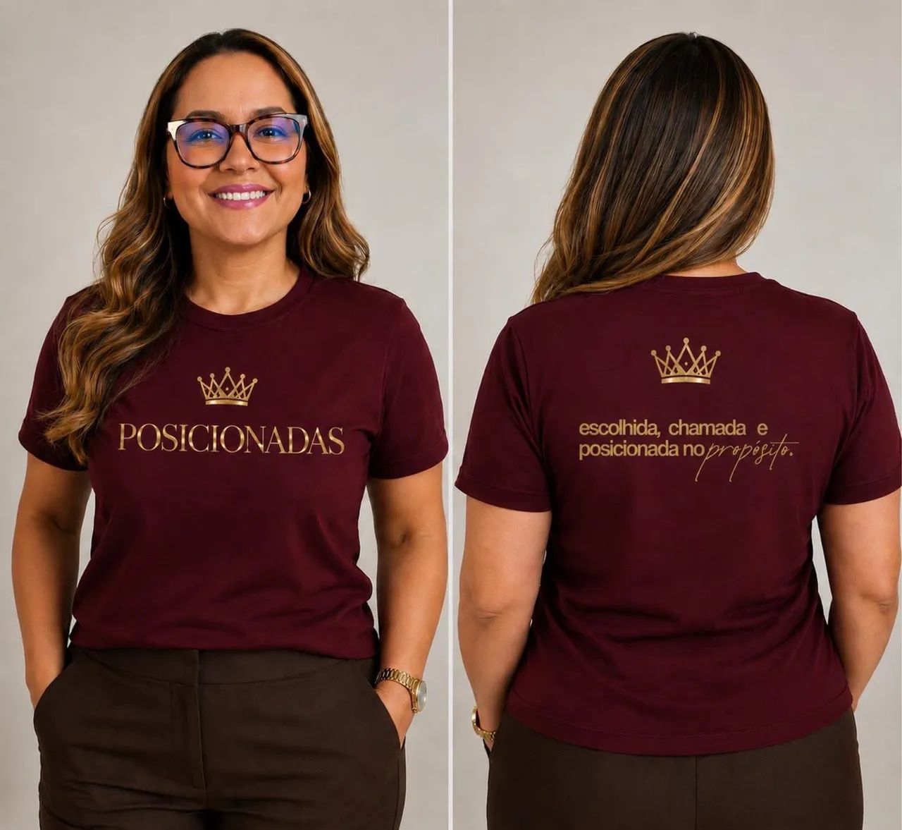 CAMISETA POSICIONADAS R$ 75,00  Sob encomenda