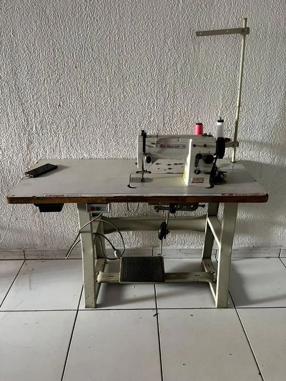 Máquina ZigZag e Reta industrial 