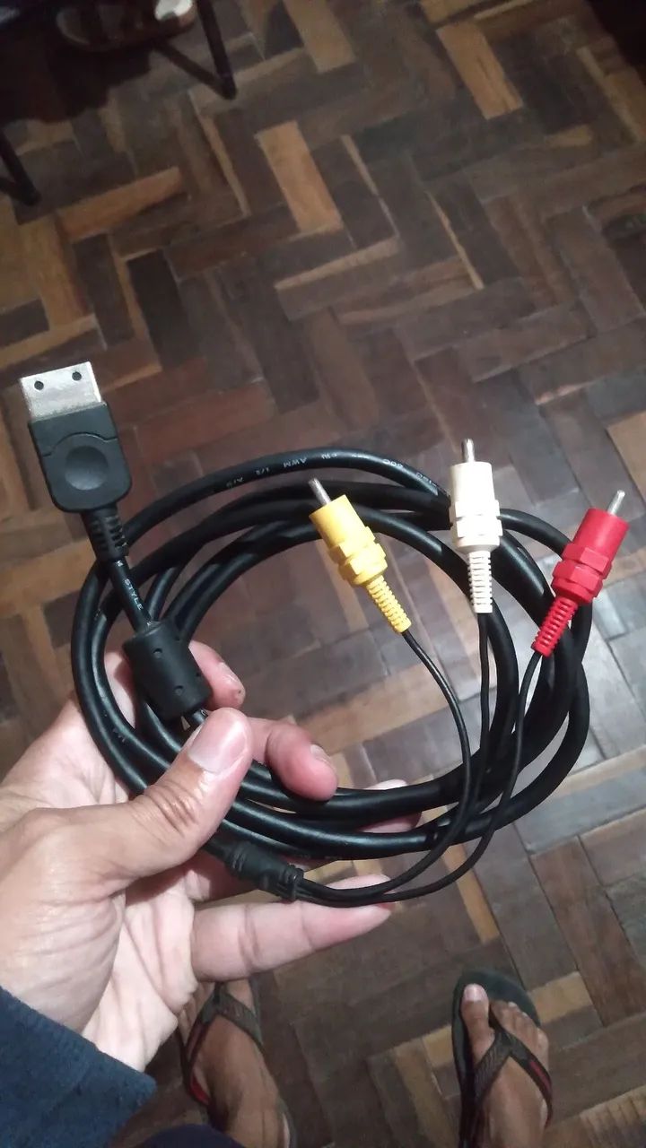 Dreamcast Cabo AV de dreamcast original funcionando perfeitamente bem conservado.