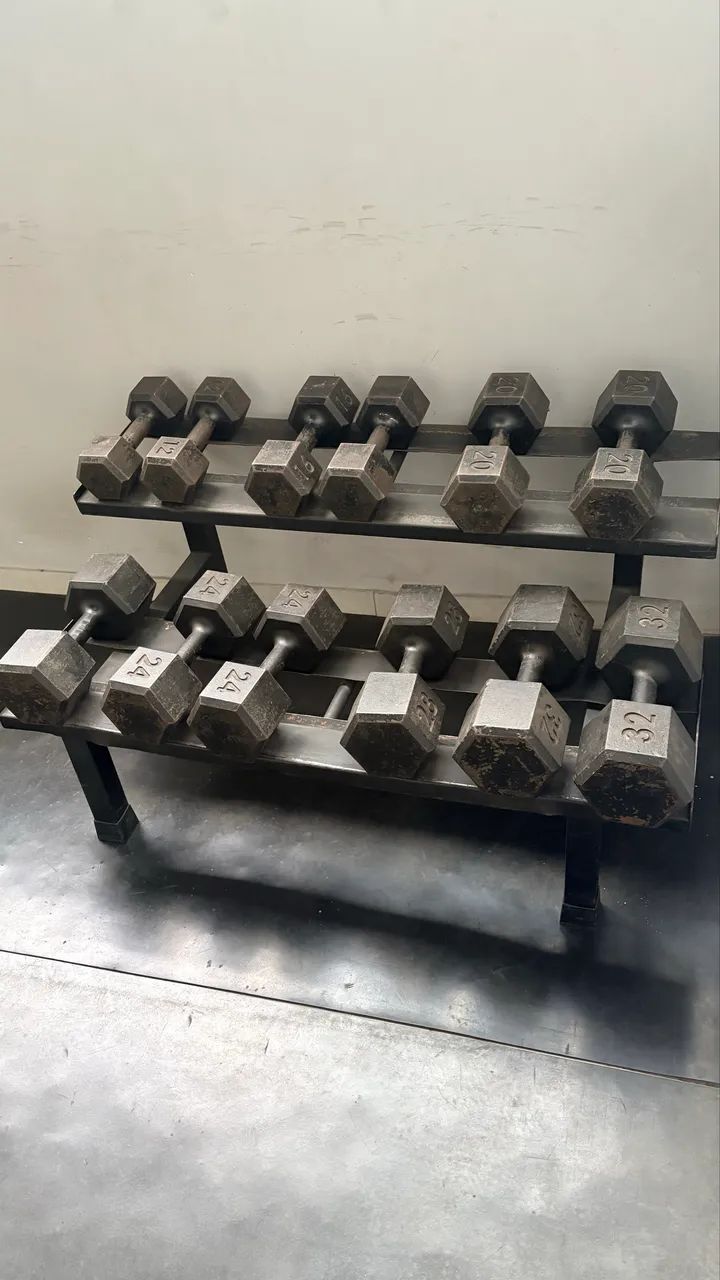 Kit Dumbells 12 ao 32 - Foto 2