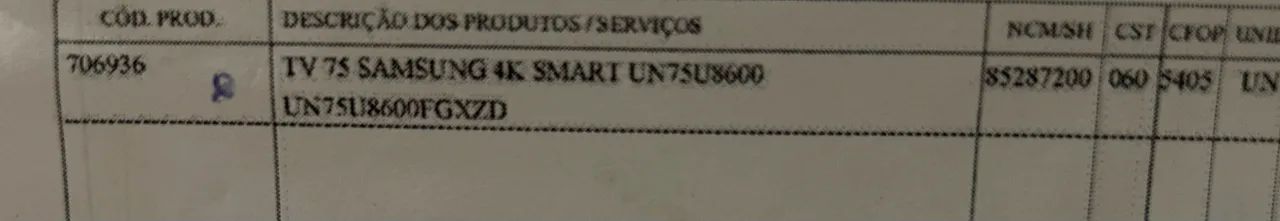 Tv Samsung 75 polegadas  - Foto 4