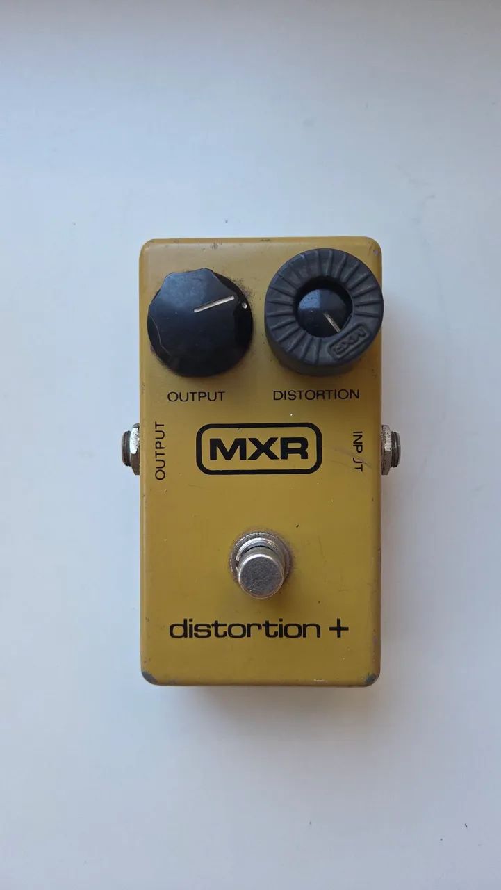 Pedal MXR Distortion + original anos 70 relíquia - Instrumentos