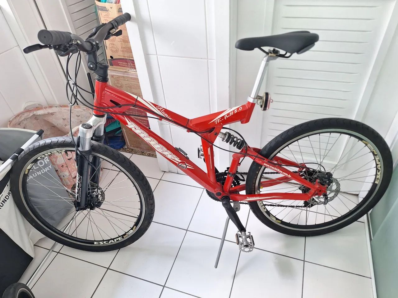 Bicicleta track full 5.0 usada 3 vezes