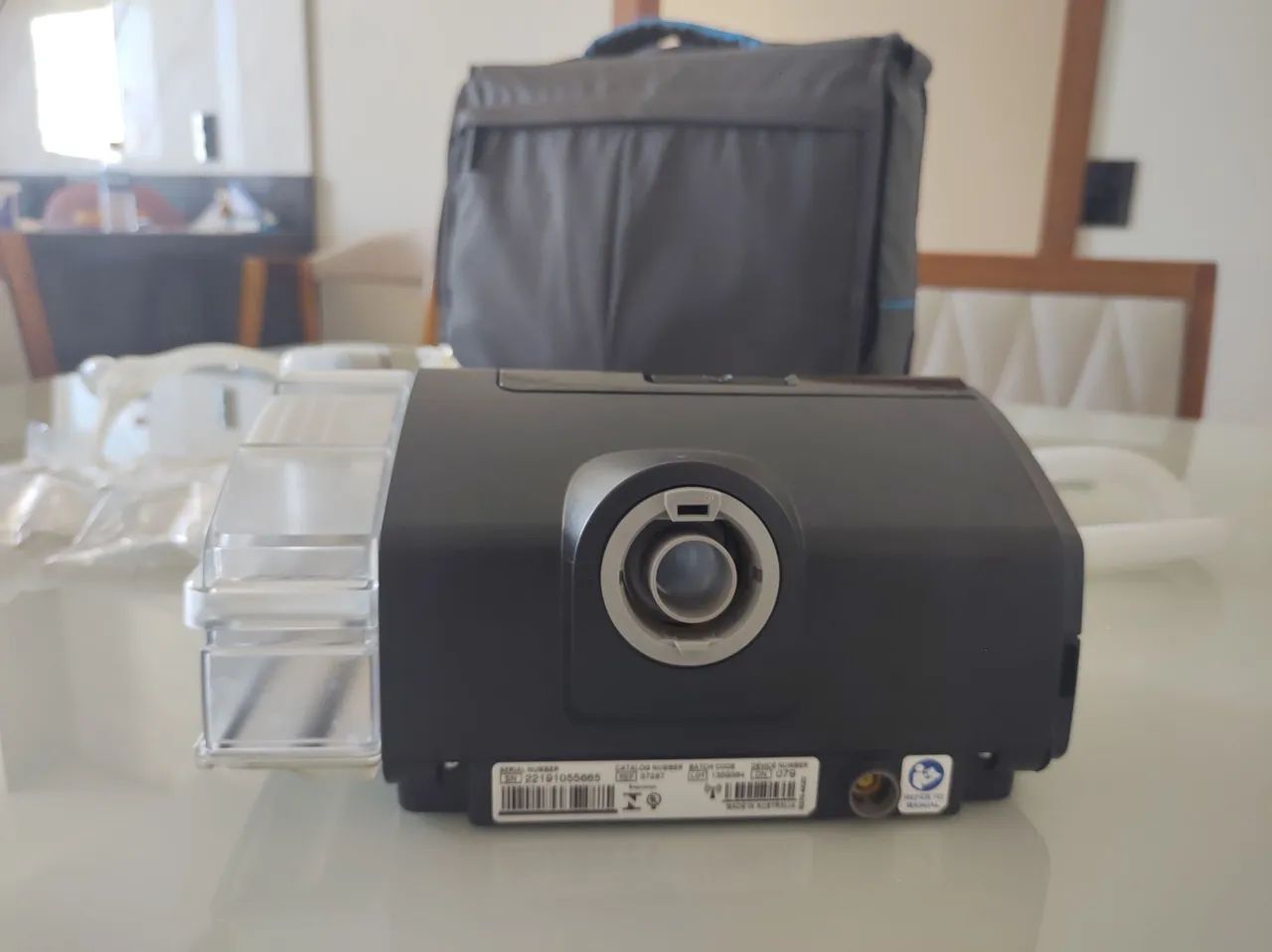 Aparelho CEPAP, nunca usado. Com duas máscaras  - Foto 3