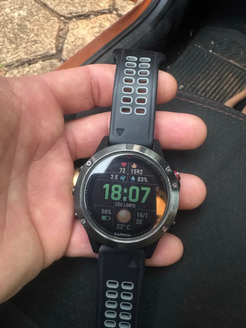 Relógio Garmin fênix 5