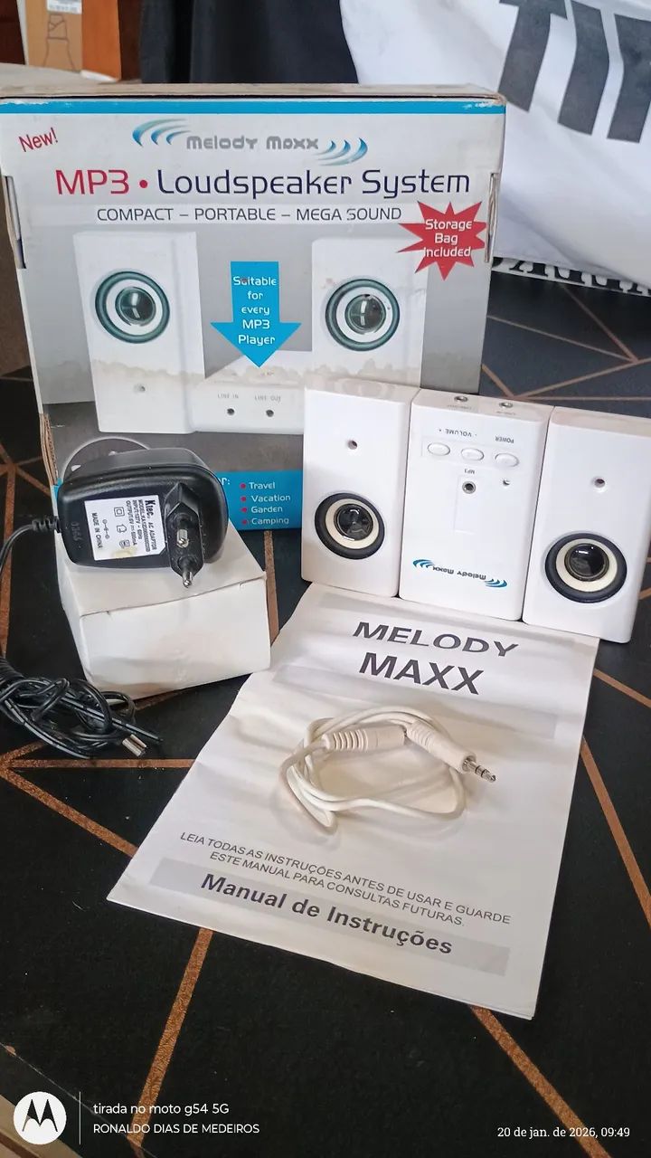 Mini system para MP3 notebook ou computador