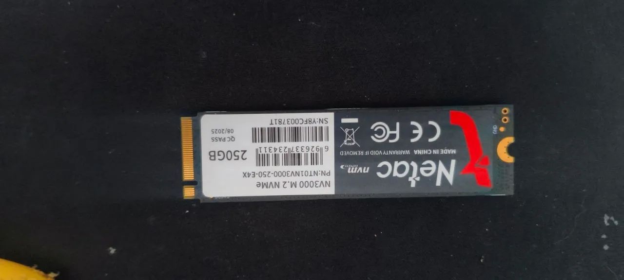 NVME M.2 250gb - Foto 2