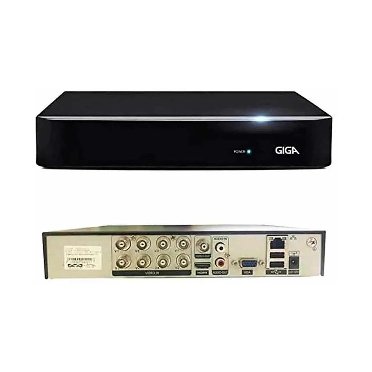 DVR GIGA mult hd 8 canais