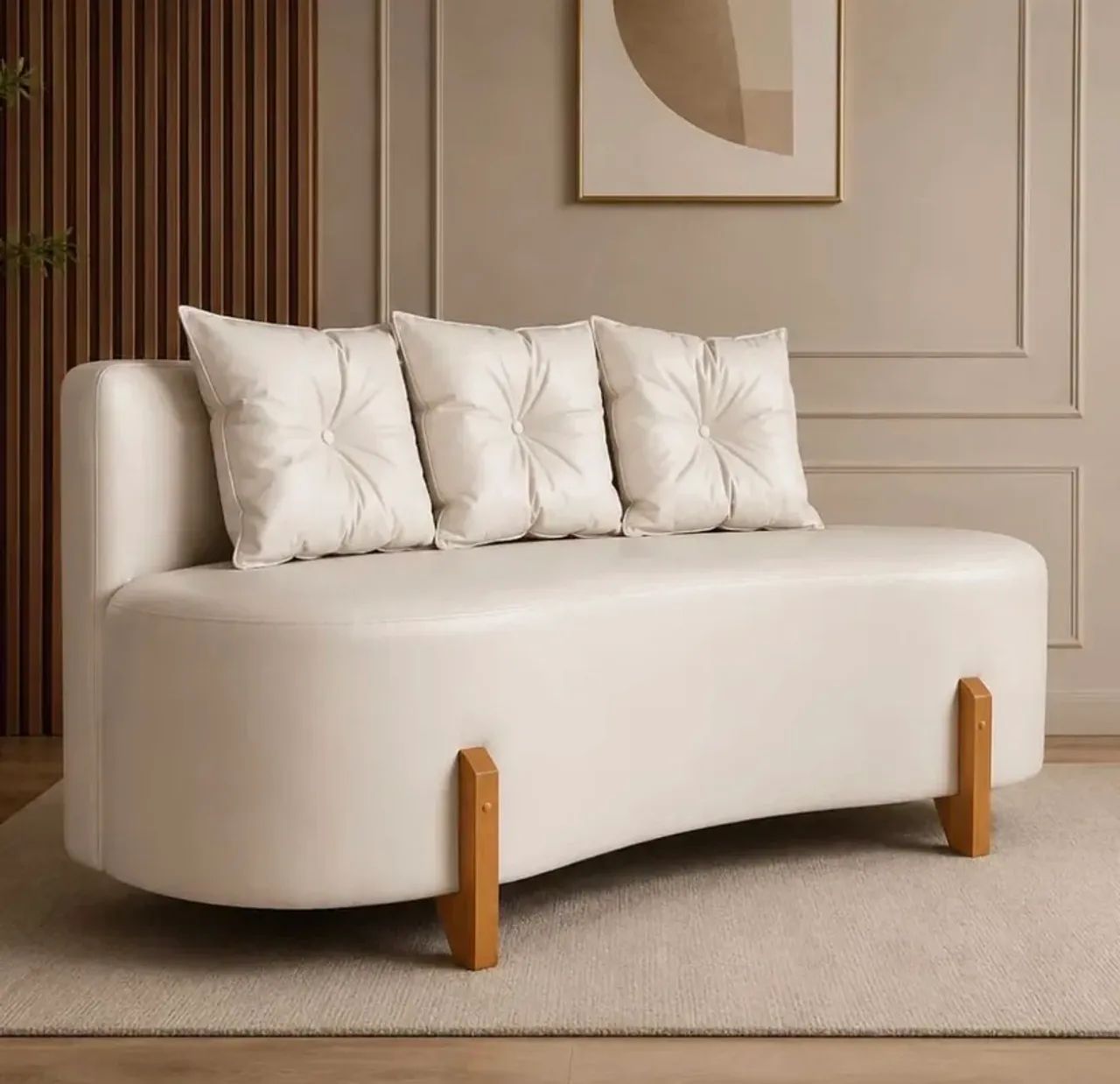 Sofá Orgânico Estofado - Design Moderno e Exclusivo - Foto 3