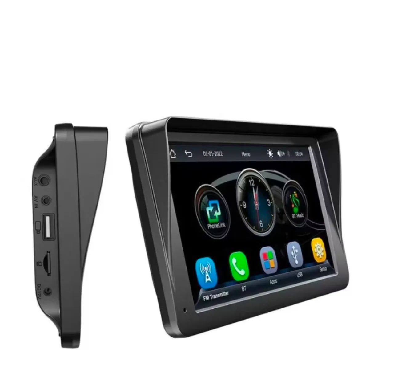 Multimidia universal carplay android e IOS tela 7 portátil  - Foto 4
