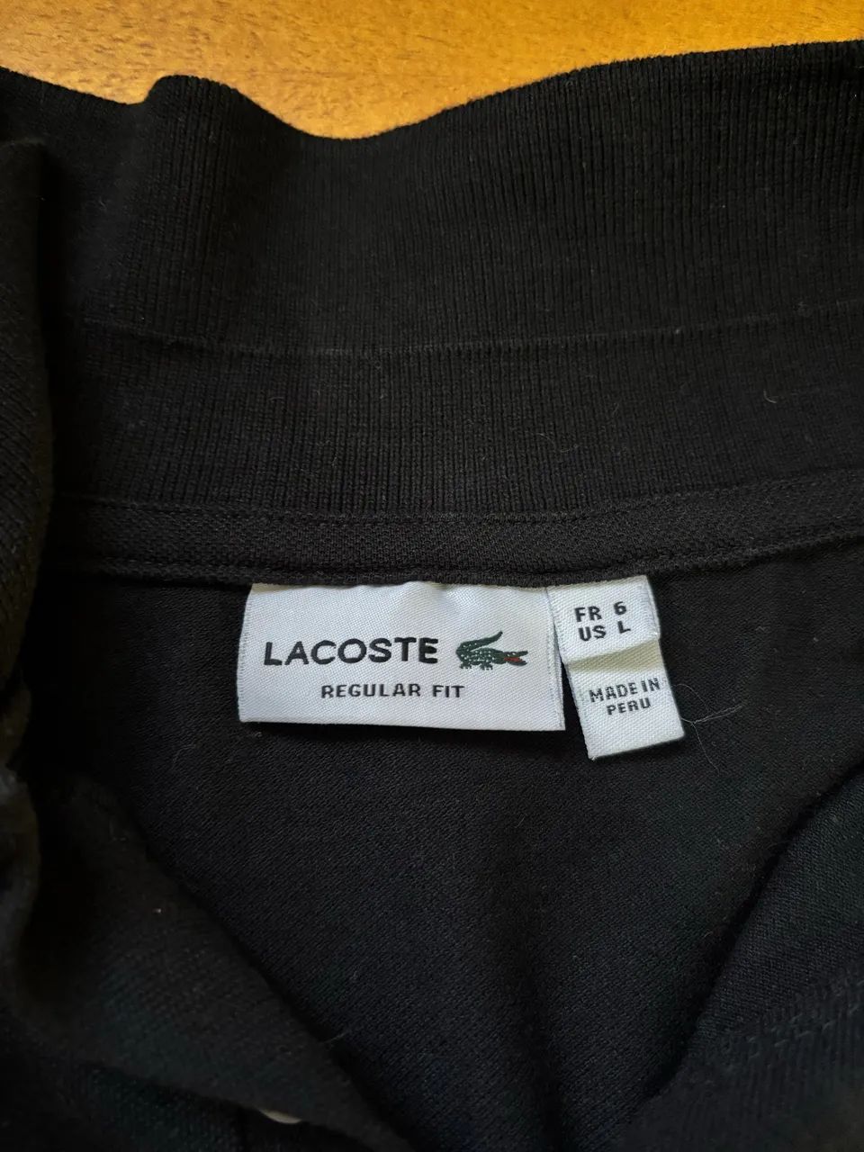 Camisa Lacoste Preta - Foto 3
