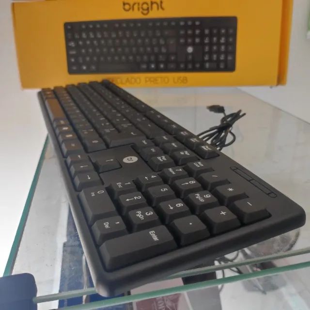 Teclados Básicos para PC - Novos  - Foto 3