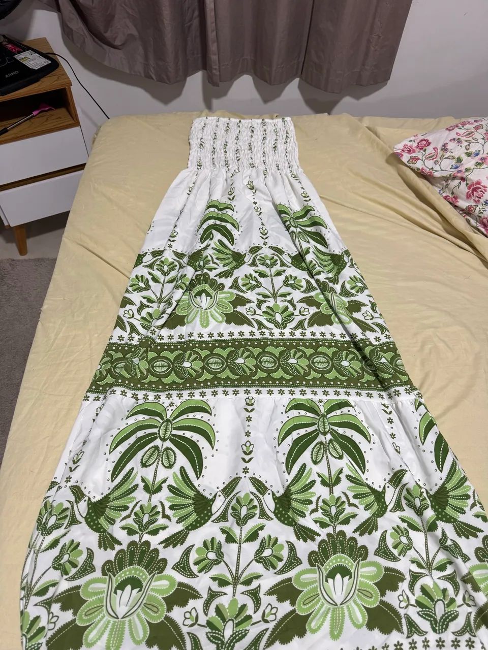 Vestido longo farm