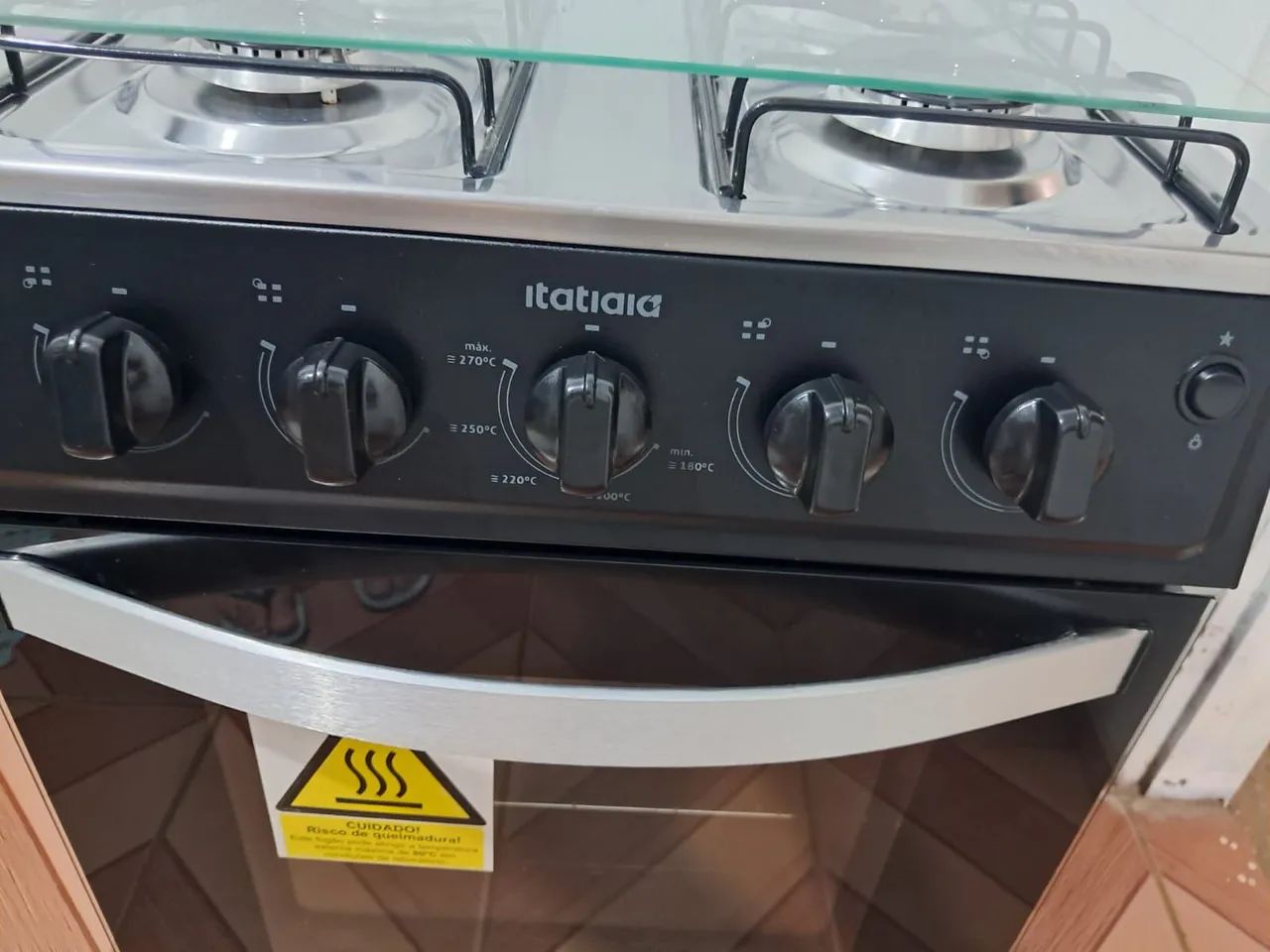 Fogao semi novo automático  - Foto 5