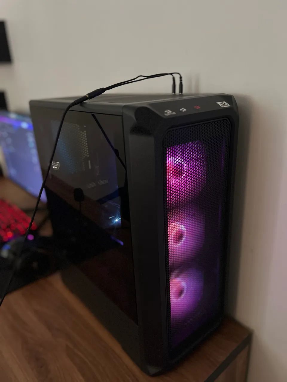 PC GAMER  rx7600 e ryzen 5600 IMPECÁVEL (oportunidade) - Foto 3