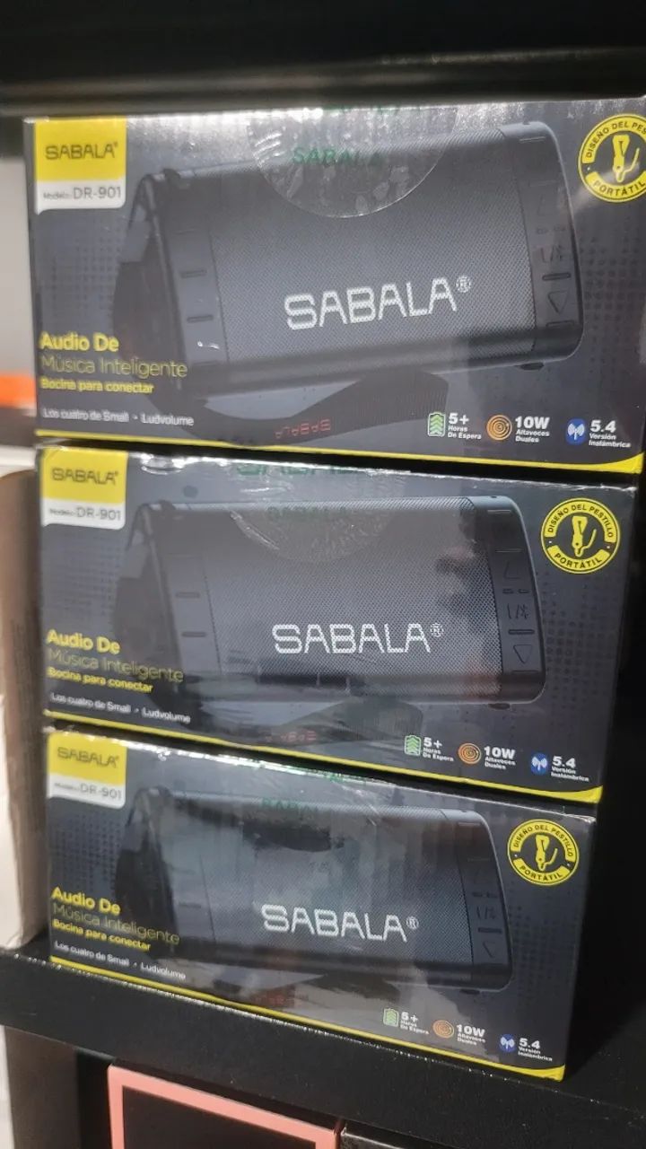 Caixa de Som Bluetooth SABALA DR-901