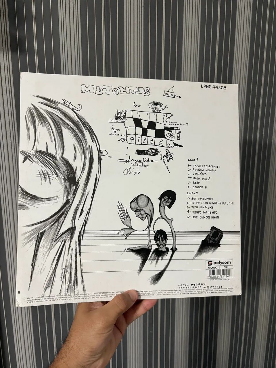 Lp Os Mutantes 1968 - Reedição Polysom - Foto 3