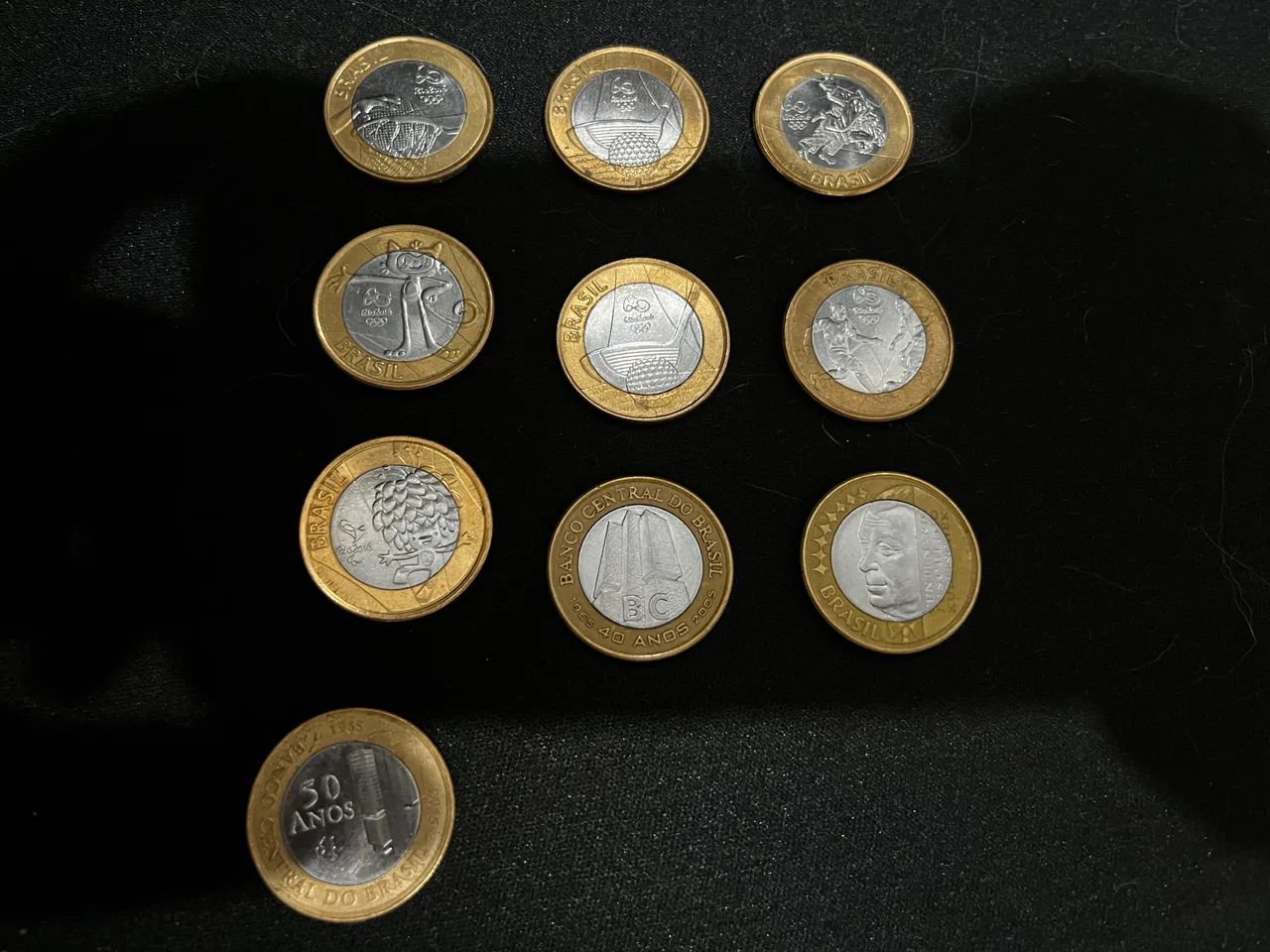 Moedas colecionáveis 