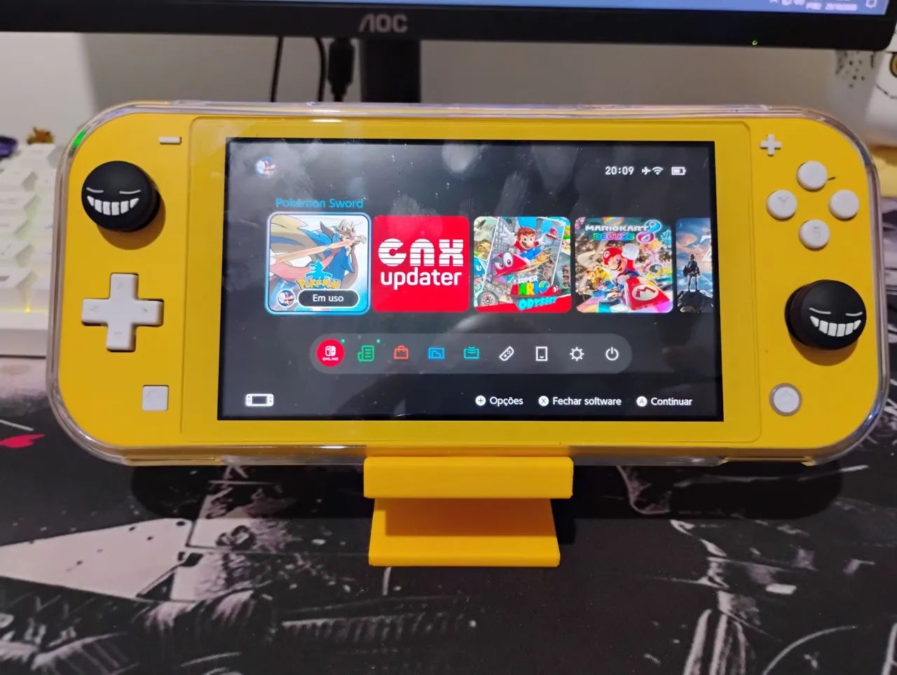 Switch Lite Desbloqueado 128 GB - Foto 2