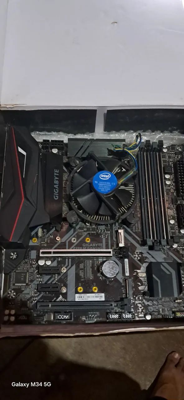 Placa mae z390m gaming 8 e 9 geração