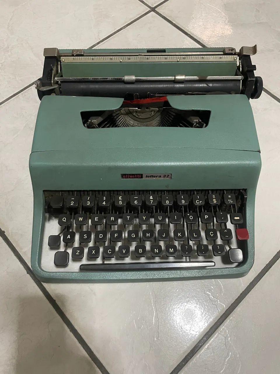 Máquina de datilografia
